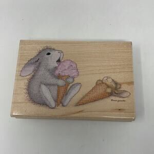 Rare/retired House-Mouse You Snooze, You Lose 2007 rubber stamp